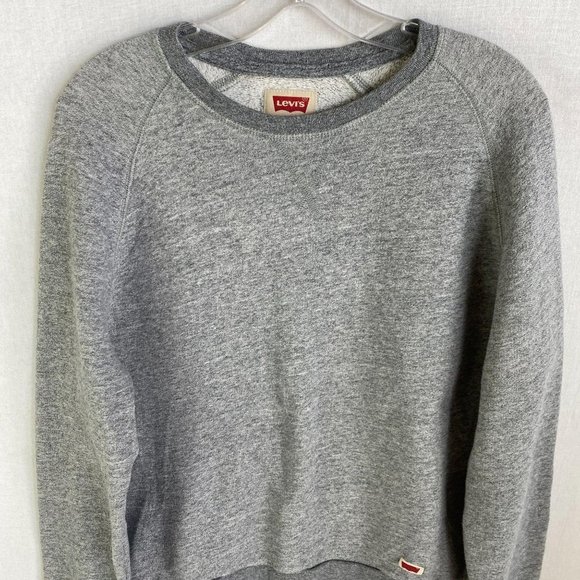 LEVL'S Light Gray Crewneck Sweater - Picture 5 of 5